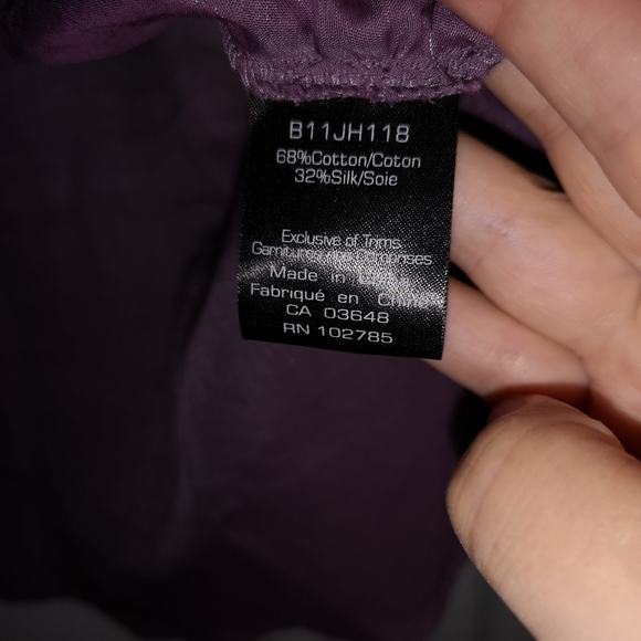 Saudra Angelozzi sheer ruffle front blouse - Picture 3 of 3